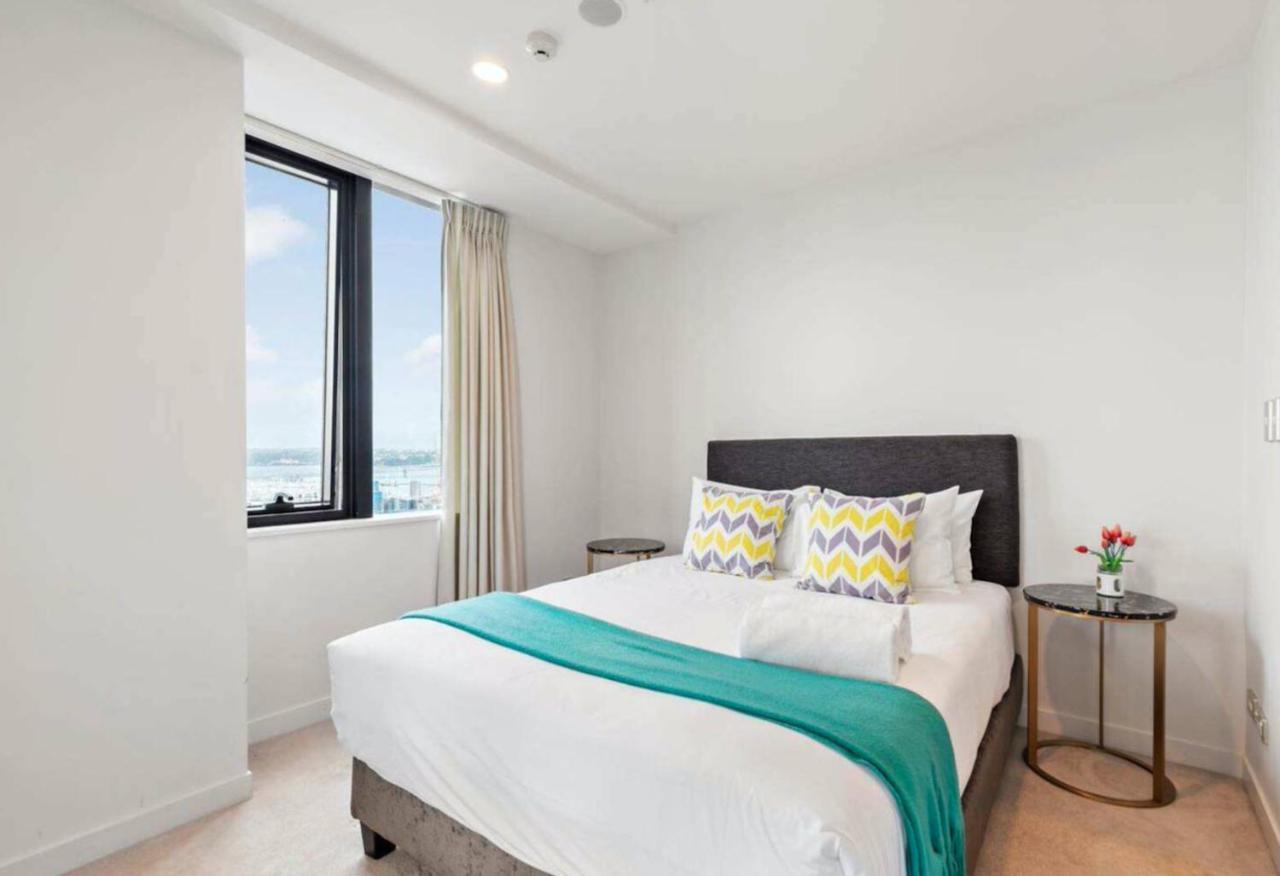 Skytower View And Seaview 2 Bedroom Apartment Auckland Luaran gambar